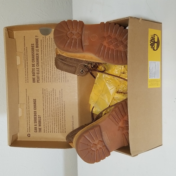 Timberland Toddler Boots Size 6 Wheat color - Picture 8 of 11